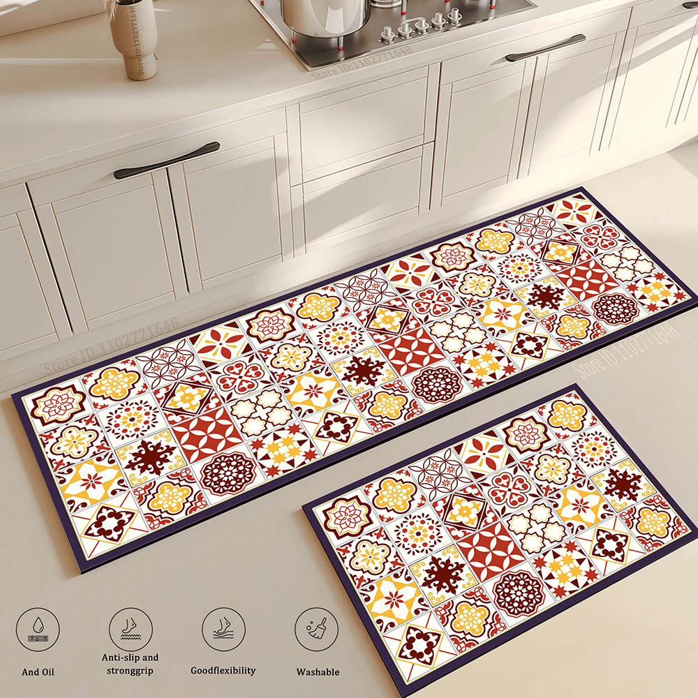 Flower Long Large Kitchen Mat  – Maranta Prayer Plant Bewertung und Preis