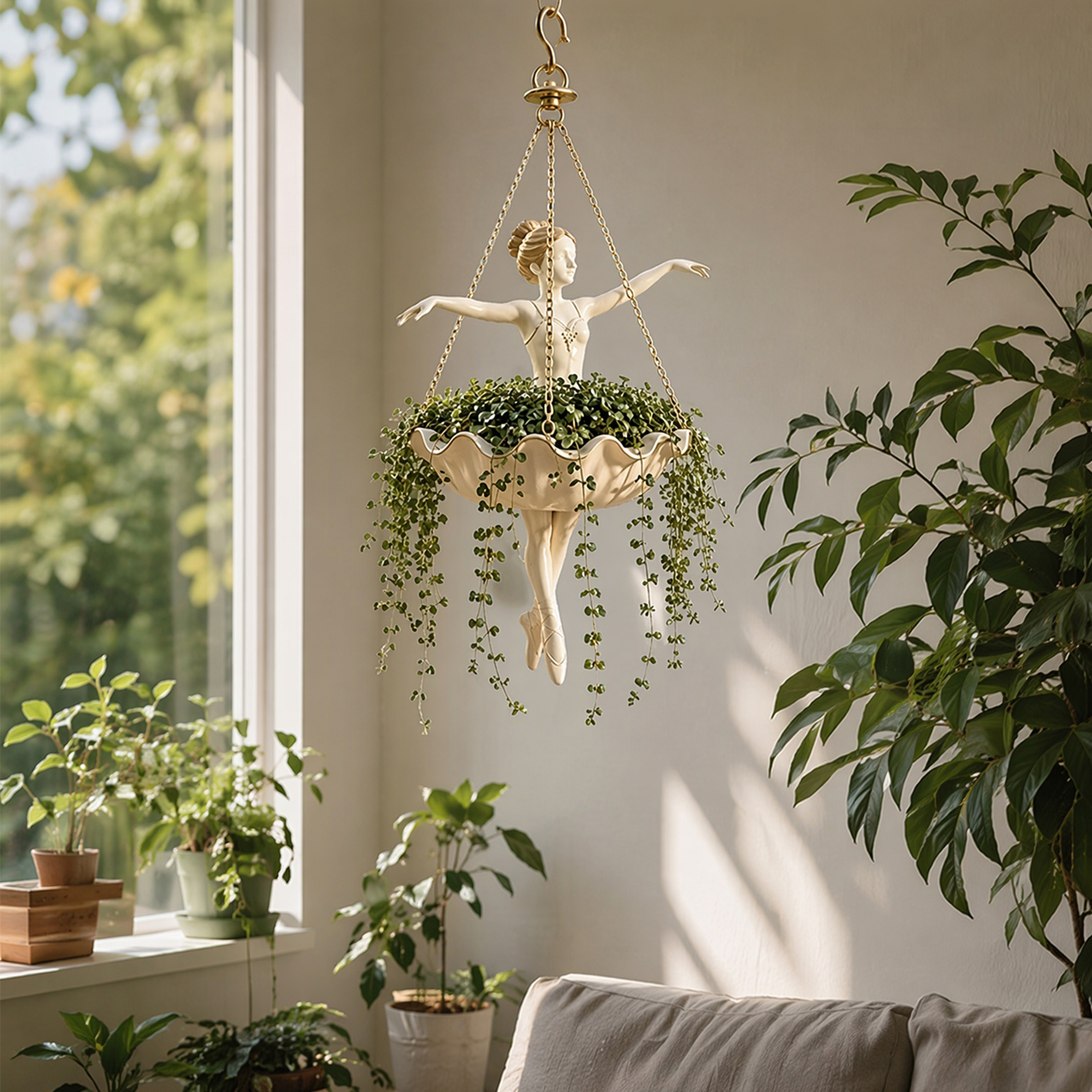 Ballet Dancer Plant Display Ho – Spider Plant Hanging Bewertung und Preis