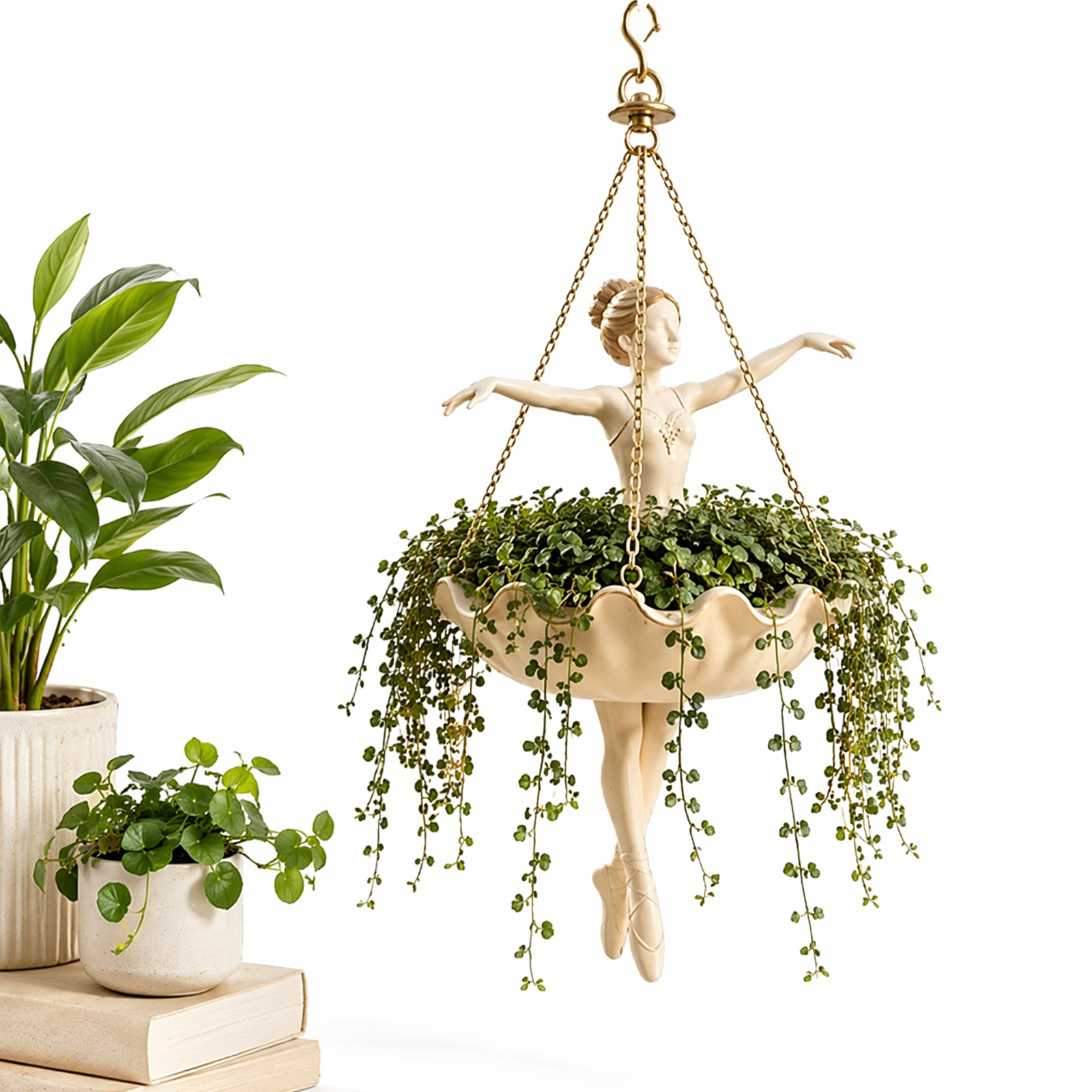 Cute Resin Hangable Planter Fa – Spider Plant Hanging Bewertung und Preis