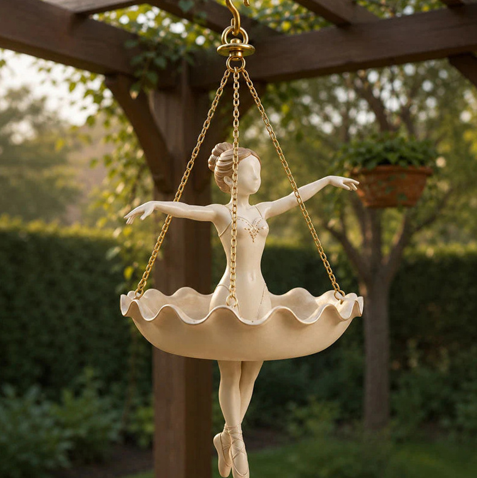Ballet Dancer Resin Flower Hol – Spider Plant Hanging Bewertung und Preis