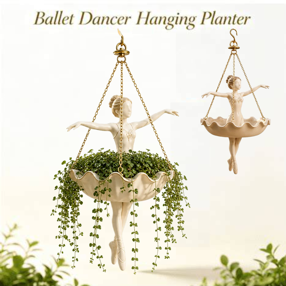Resin Ballet Dancer Hanging Pl – Echeveria Succulent Bewertung und Preis