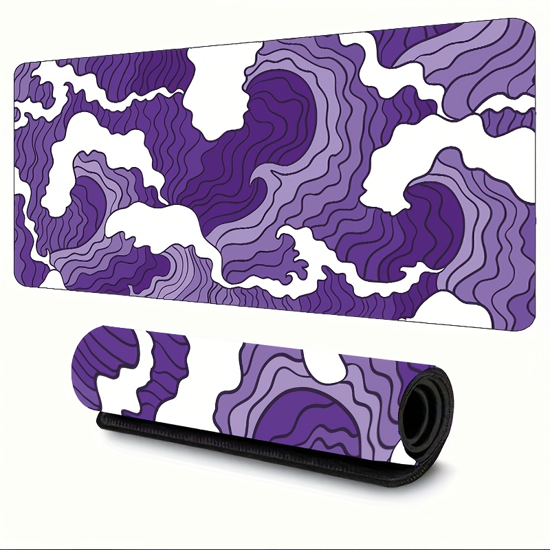 Purple and white waves Art Des – Tradescantia Purple Bewertung und Preis