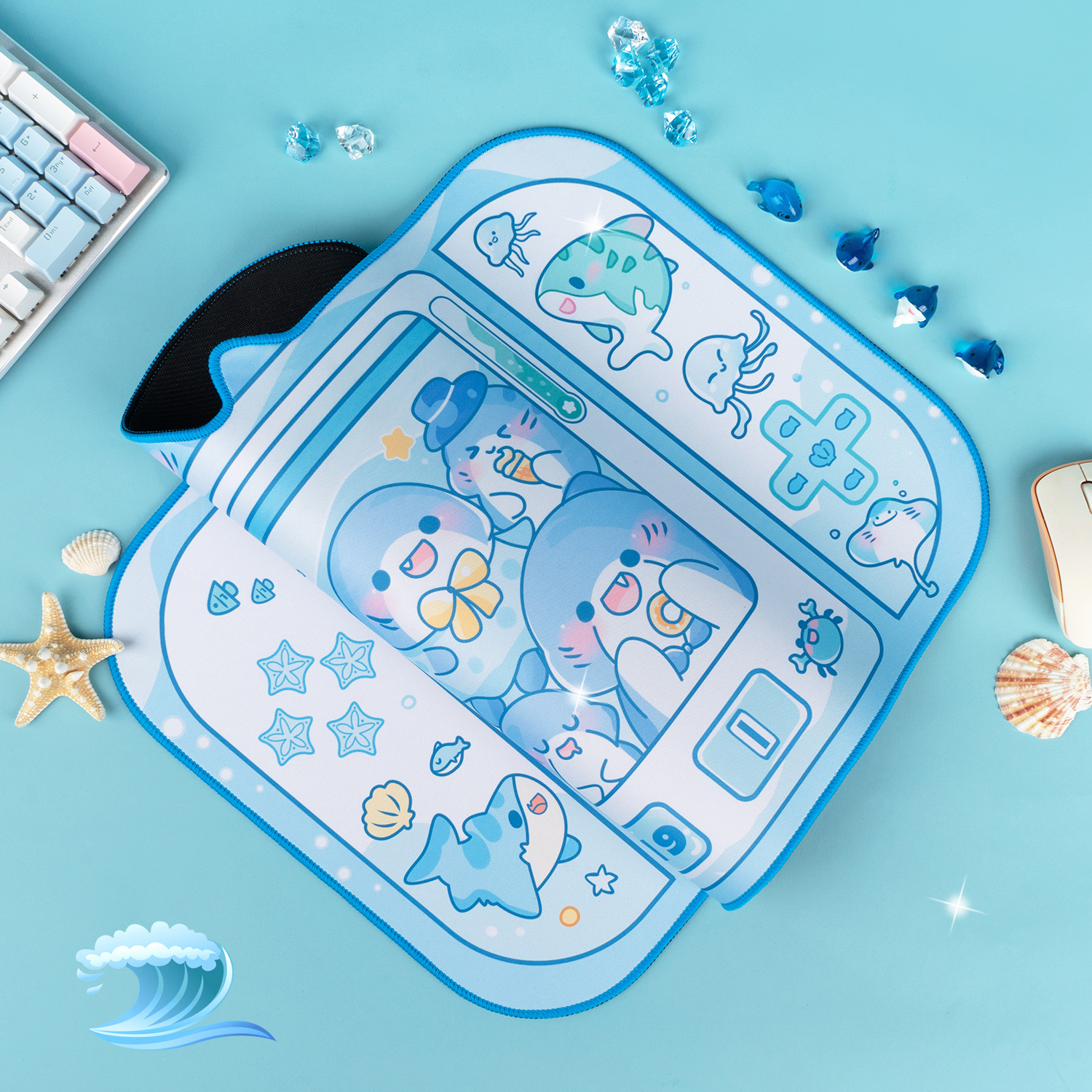 Kawaii Animals Desktop Keyboar – Tradescantia Purple Bewertung und Preis