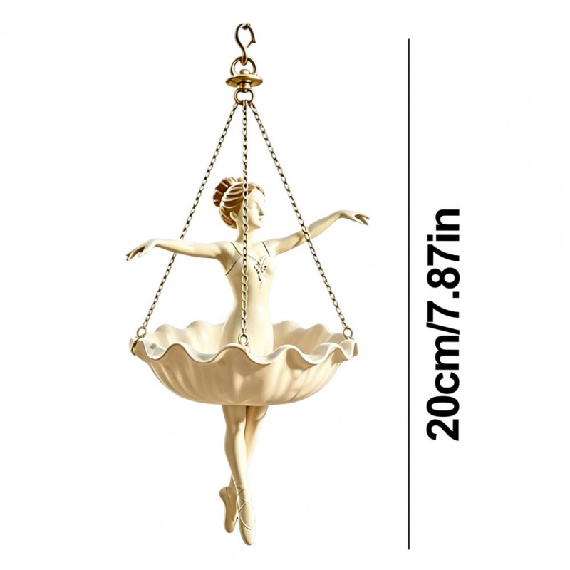 Resin Ballet Dancer Hanging Pl – Spider Plant Hanging Bewertung und Preis